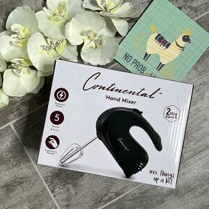 *New* Continental 5 Speed & Turbo Hand Mixer
